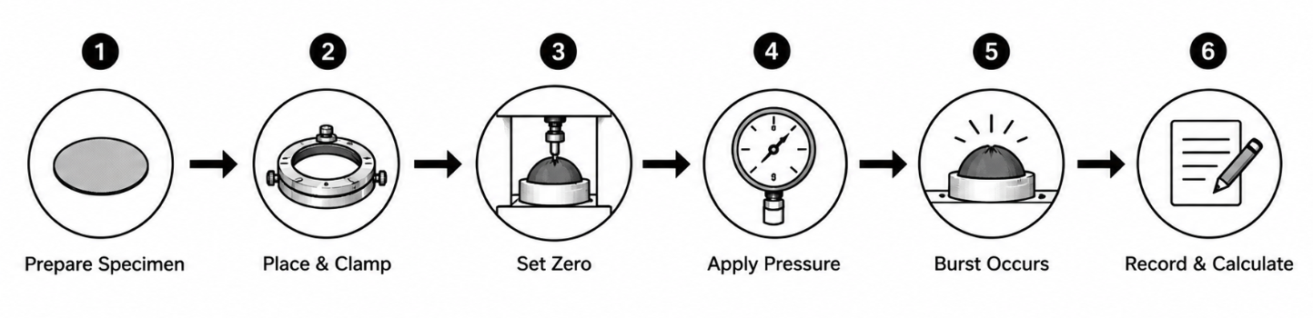 Bursting Strength Test Procedure